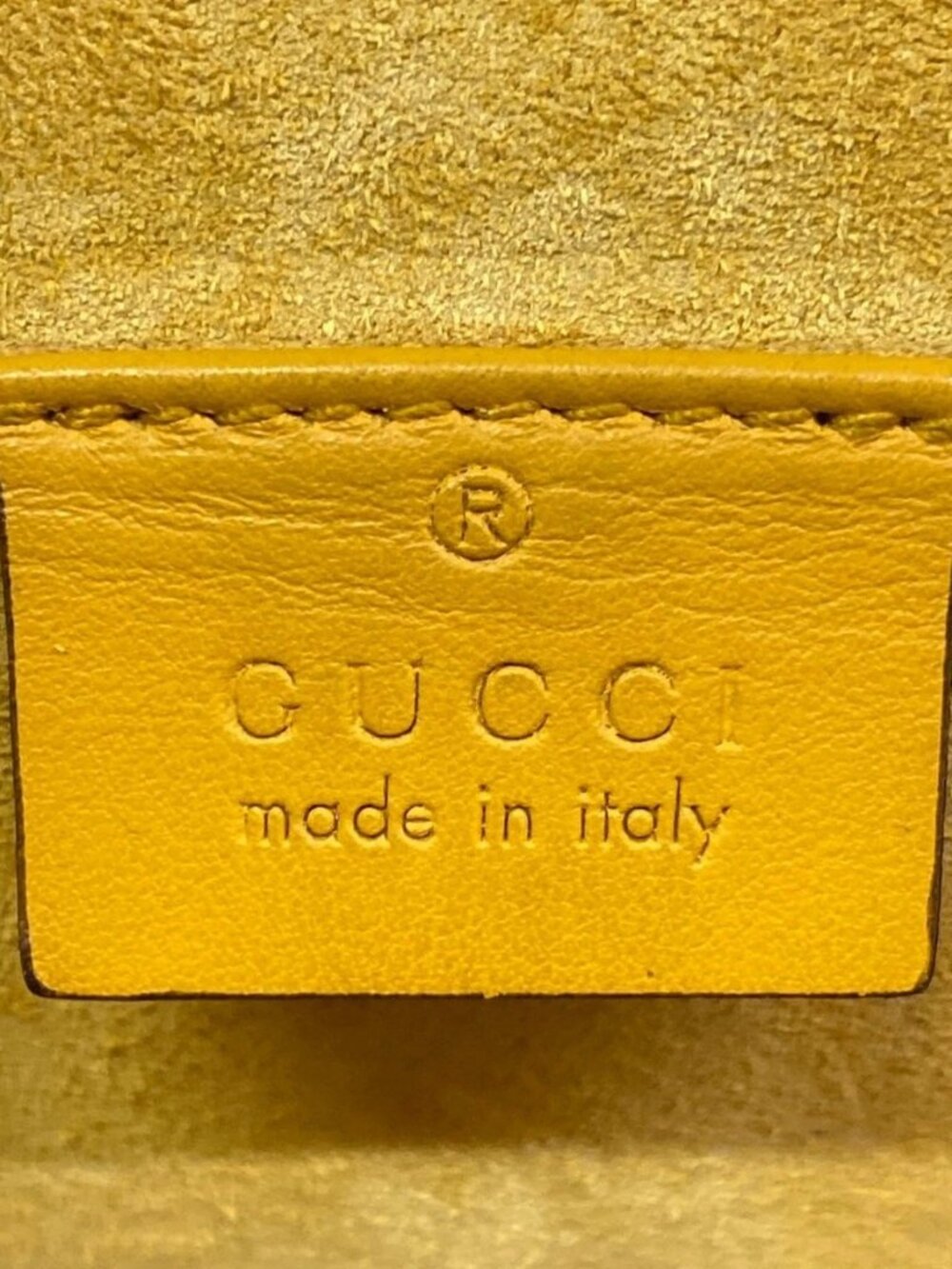 GUCCI Dionysus,GG Plus GG Supreme 400249 Dark Brown Beige Yellow PVC Suede - Picture 13 of 15